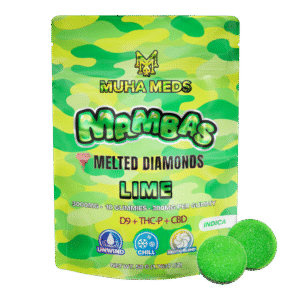 Muha Meds Lime Gummies | 3000 MG - Indica - Muha Meds USA