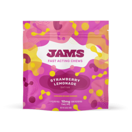 Strawberry Lemonade Fast-Acting 10mg ea | 10-Pack Fruit Chews